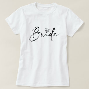 ブライドスクリプト ウェディングダイヤモンド Tシャツ