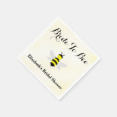 ブライドトゥビーブライダルシャワー スタンダードカクテルナプキン (角)