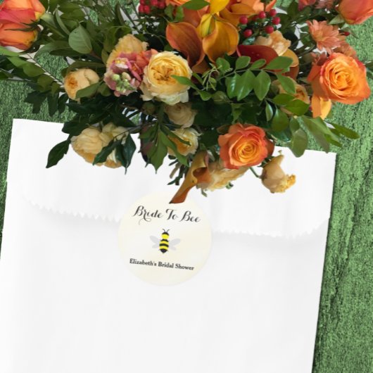 ブライドトゥビーブライダルシャワー ラウンドシール