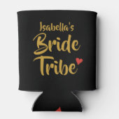 ブライドトライブ赤いハートブライダルシャワー 缶クーラー (裏面)