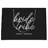 ブライドトライブ | バチェロレッテ ブライズメイド 現代的 ラージペーパーバッグ (正面)