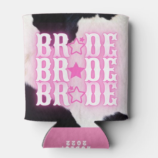 ブライドハウディ女性のカーボーイカスタマイズクーラーボックス 缶クーラー (裏面)