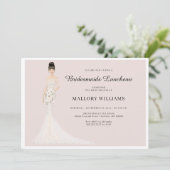 ブライドメイズルンチョンファッションブライド招待状 招待状 (スタンド正面)