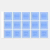 ブライドメイドとメイド・オブ・オーナー（花嫁付き添い人）ブルー ラベル (シート)