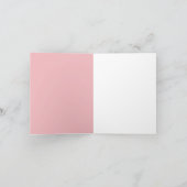 ブライドメイドカードになるか（薄いピンク） 招待状 (内部)