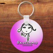 ブライドメイドキーチェーン キーホルダー (正面)