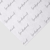 ブライドメイドギフトティッシュペーパー 薄葉紙 (詳細)