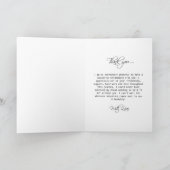 ブライドメイドサンキューカード サンキューカード (内部)