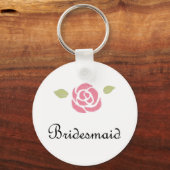 ブライドメイドバラ キーホルダー (正面)