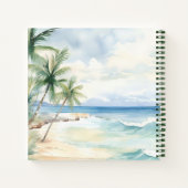 ブライドメイドビーチ結婚式 ノートブック (裏面)