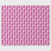 ブライドメイドメイド・オブ・オーナー(花嫁付き添い人)ウェディングパーティガウン ラッピングペーパー (フラット)