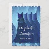 ブライドメイドランチョンブルードレスV01 招待状 (裏面)