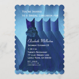 ブライドメイドランチョンブルードレスV01 招待状