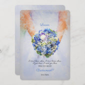 ブライドメイドリクエストカード 招待状 (正面/裏面)