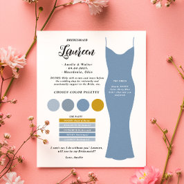 ブライドメイド情報プロポーズカード