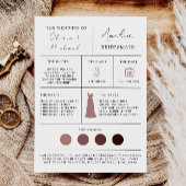 ブライドメイド提案とメイド・オブ・オーナー（花嫁付き添い人）カード 招待状