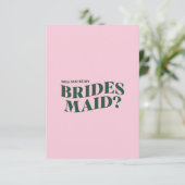 ブライドメイド提案カード (スタンド正面)