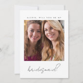 ブライドメイド提案カード 招待状 (正面)