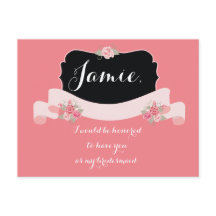 ブライドメイド提案ピンクフローラ