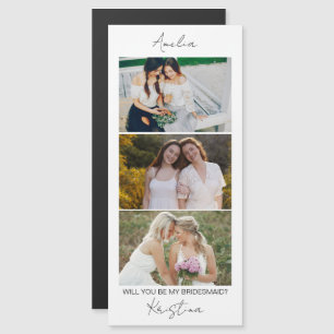 ブライドメイド提案フォトストリップメイド・オブ・オーナー（花嫁付き添い人）