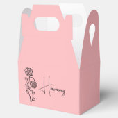 ブライドメイド提案ブライダル結婚のモディパーティーギフト フェイバーボックス (オープン)