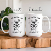 ブライドメイド提案マグカップ | ブライダルパーティカスタムギフト コーヒーマグカップ