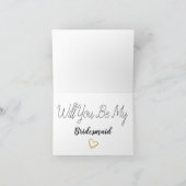 ブライドメイド提案今すぐAct驚いたカード サンキューカード (内部)