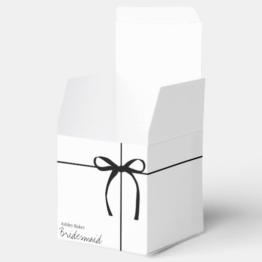 ブライドメイド提案箱 – 婚約ブライダルパーティ フェイバーボックス (オープン)