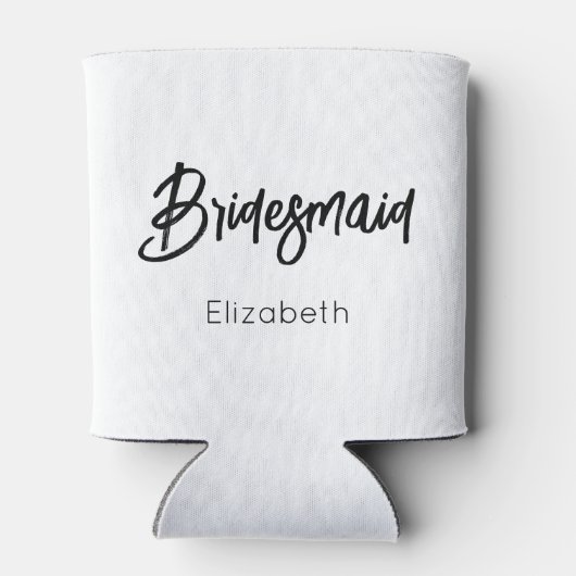 ブライドメイド白黒結婚ズ 缶クーラー (裏面)