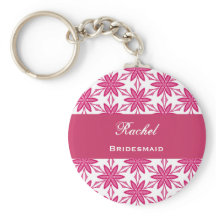 ブライドメイド結婚式の引き出物ピンクスター花V023