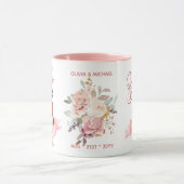 ブライドメイド風刺画プロポーザルありがとうごカスタムざう マグカップ (中央)