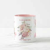 ブライドメイド風刺画プロポーザルありがとうごカスタムざう マグカップ (中央)