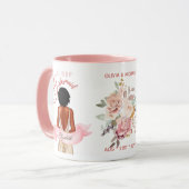 ブライドメイド風刺画プロポーザルありがとうごカスタムざう マグカップ (正面左)