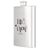 ブライドメイド黒白フラスコ フラスク (左)