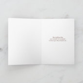 ブライドメイフォーマルド要求エレガントとTaupe カード (内部)