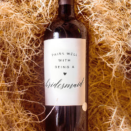 ブライドメイモダンド提案書 ワインラベル