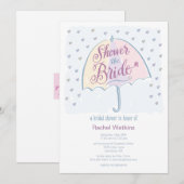 ブライドルシャワーの結婚式招待状 招待状 (正面/裏面)