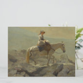 ブライドルパス、白い山々(ウィンスローホーマー) カード (スタンド正面)