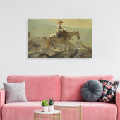 ブライドルパス、白い山々(ウィンスローホーマー) キャンバスプリント (インサイチュ (リビング))