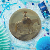 ブライドルパス、白い山々(ウィンスローホーマー) ペーパープレート (パーティー)