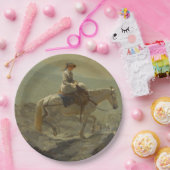 ブライドルパス、白い山々(ウィンスローホーマー) ペーパープレート (パーティー)