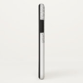 ブライド未来の奥様 シルバーグリッター垂れ流し Case-Mate iPhoneケース (裏面/右)