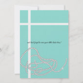 ブライド結婚ズスイートブライダルブランチシャワーパーティー (裏面)