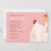 ブライド·イン·ウェイティング·ブライダルウェディングシャワーカード 招待状 (正面)