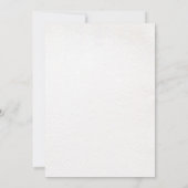 ブライド・イン・ブルーム ひまわり ブライダルシャワー 招待状 (裏面)