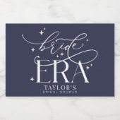 ブライド エラ ブライダル シャワー ミニ ワインボトル スパークリングワインラベル (シングルラベル)