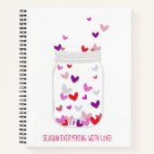 ブライド&コブライダルシャワーシーズンウィズラブレシピ ノートブック (正面)