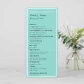 ブライド&コ結婚ズスイートセレモニーエレガントメントブライダル プログラム (スタンド正面)