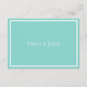 ブライド&コ結婚ズスイート伝統的披露宴 エンクロージャーカード (裏面)