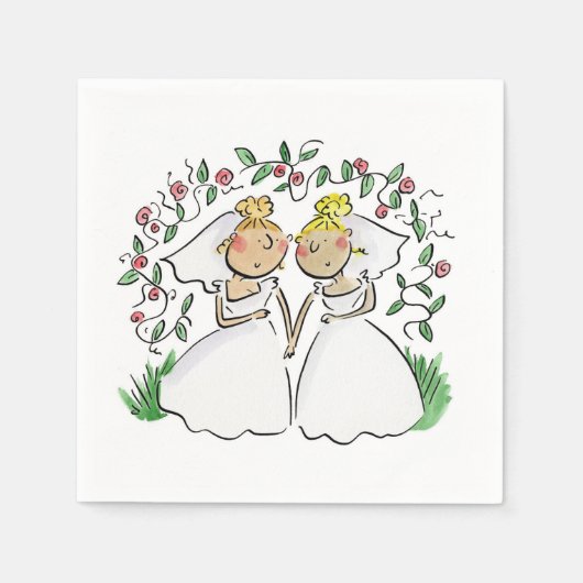 ブライド スタンダードカクテルナプキン (正面)